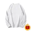 Las sudaderas de algodón con capucha y cuello redondo para hombre y mujer se pueden imprimir con texto o logotipos, adecuadas para ropa de trabajo corporativa de otoño e invierno, camisetas promocionales y publicitarias, con forro polar añadido.
