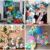 Globo transfronterizo AliExpress tablero digital KT decoración de escena de fiesta de cumpleaños diseño de guía de camino de un año caja de globos