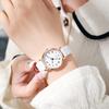 Reloj de pulsera popular para mujer transfronterizo 2024, reloj de cuarzo delgado de moda con correa simple para examen, fabricantes venta al por mayor