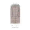 Funda de Ropa Compresible para Almacenamiento Bolsa a Prueba de Polvo Colgante Transparente para Traje Impermeable a Prueba de Humedad Cubierta para Abrigo Visible