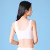 Sutiã Seamless Aomeifen para Meninas, Segunda Fase, para Período de Desenvolvimento 8-12 Anos, Roupa Íntima de Peça Única Sem Aro, Estilo Camiseta