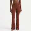 Pantalones de Yoga para Mujer, Pantalones Acampanados de Cintura Súper Alta, Pantalones de Fitness Levanta Glúteos, Leggings Deportivos Transpirables de Secado Rápido con Sensación de Piel Desnuda 30"