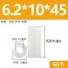 Plástico ABS Columna de Aislamiento Recta Pasante Manga de Tornillo Cilindro Hueco Nylon Espesor Aumentado Junta Arandela Columna Aislante Manga de Eje