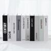Tamanho Pequeno 18cm Enfeites de Livro Falso Adereços de Fotografia Livro Modelo Decoração de Estante de Sala de TV Livro Simulado Livro Estilo Simples
