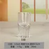 Copo de Shot Cortado em Estilo Japonês Gravado com Base Espessa, Copo de Espírito Starburst de Luxo Leve, Copo Gravado para Licor Estrangeiro, Copo de Licor Doméstico