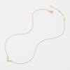 Kenjay Cobre Chapeado Real Gold com Zircônio 12 Constellation Colar Requintado Feminino ins Verão All-match Clavicle Chain Europa e América Cross-Border
