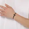 Pulsera Minimalista Versátil de Acero Inoxidable Estilo Japonés y Coreano Transfronteriza para Hombres y Mujeres con Diseño de Alta Gama y Joyería de Cadena Cruzada