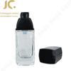 Em estoque 30ml Transparente Quadrado Base bb Creme Cuidados com a Pele Tipo de Imprensa Base Espessa Frasco de Loção Material da Embalagem Cosmética