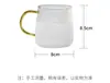 Botella de agua fría patrón martillado vidrio de borosilicato botella de agua fría resistente a altas temperaturas engrosada para el hogar gran capacidad olla de agua fría olla para jugo