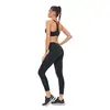 Explosões Transfronteiriças Roupa de Yoga Feminina Europeia e Americana Comércio Exterior Roupa de Fitness Calça de Yoga Justa Beleza Esportiva Sutiã nas Costas