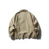 Ropa Vintage 2025 Otoño Nuevo Marca de Tendencia Retro Japonesa Color Sólido Chaqueta Casual de Trabajo para Hombre Abrigo Holgado
