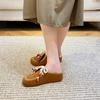 275 Yixinda~Sandalias de Plataforma con Cordones Estilo Birkenstock para Dedo Gordo al Aire Libre para Mujer Primavera y Otoño