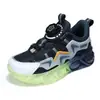 Zapatos infantiles transfronterizos primavera y otoño nuevos zapatillas deportivas transpirables zapatos de malla para niños niños de 6 a 12 años niñas zapatillas de correr versátiles de moda