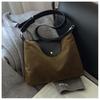 Bolsa de Hombro de Cuero Esmerilado de Moda para Mujer, Bolso de Mano Sencillo y Moderno, Bolso Cruzado de Gran Capacidad, Nuevo Estilo Otoño e Invierno 2026 Transfronterizo