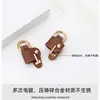 Aplicable Transfronterizo Bolso Mini Longxiang Correa para el Hombro Cuero Genuino Transformación Bolso Cruzado Dumpling Hebilla Pequeña sin Perforación Correa para Colgar en Bolso
