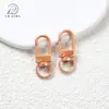 Fivela de Porta Colorida Banhada a UV Fivela de Mola Fivela de Três Pontos Corrente de Celular Pingente de Chaveiro Acessórios para Joias DIY Presente de Formatura