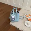 Bolso de Textura Simple de Alta Gama con Diseño de Nicho para Mujer Transfronterizo 2026 Nuevo de Primavera Bolso Cubo Bolso Cruzado de Hombro Único