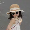 Sombreros para Niños, Sombreros de Paja Finos de Verano para Niñas, Sombreros de Pescador Transpirables de Verano para Niñas, Sombreros de Princesa Modernos para Bebés