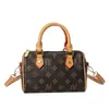 Bolsa Boston Nueva Estampada 2025 Transfronteriza Bolso de Hombro Cruzado Versátil de Moda de Lujo Ligero de Nicho para Mujer