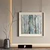 Pintura Decorativa Moderna Minimalista de Lujo Ligero para Sala de Estar Arte Personalizado para Nichos Pintura Colgante para Pared de Hotel, Casa de Huéspedes, Habitación Modelo, Pasillo