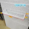 Cesta para Painel Perfurado Acessórios para Painel Perfurado Sacola de Rede para Prateleira de Supermercado Cesta Suspensa para Painel Perfurado Cesta de Armazenamento para Painel Perfurado Rack de Suspensão para Ferragens