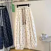 Calça de verão fina, nova, casual, plus size, solta, cropped, estilo lanterna, de algodão e linho, com poá, calça harém para mulheres