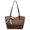 Bolso de Mujer Versátil Casual Moda Retro 2026 Nuevo Bolso Tote Color-Block Gran Capacidad Bolso de Hombro Único para Viajes de Mujeres