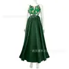 Spot Monster Shrek Cos Princess Fiona Cosplay Vestido Verde Disfraz Cosplay