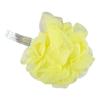 Bola de espuma de gel de ducha de flores de baño suaves y de malla fina limpia para baño.