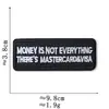 Parches bordados al por mayor transfronterizos, insignias bordadas rectangulares, parches decorativos en inglés para chaqueta de trabajo retro americana