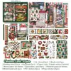 Caja de Regalo Xinmo Serie Sentimientos Cálidos Tema Navideño Diario de Gran Capacidad Decoración Material para Collage Creativo Pegatinas 2 Estilos a Elegir