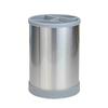 Cilindro de Almacenamiento Giratorio de Acero Inoxidable Redondo Utensilios de Cocina Vajilla Estante de Almacenamiento Cubo de Almacenamiento de Cocina Escurrido