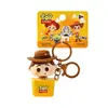 Chaveiro Autêntico Disney Toy Story 5 com Botão de Som e Luz Pingente de Bolsa de Boneca Fofo Presente Venda por Atacado