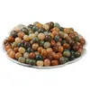 Monje Volador de Dunhuang Natural Raíz de Bodhi Jade Blanco Cuentas Sueltas Pulsera DIY Hecha a Mano Cuentas Budistas Pulsera Coleccionable Materiales para Cuentas