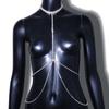 2022 Nueva moda doble cadena de pecho para damas europeas y americanas sexy simple cadena de cuerpo accesorios cadena de cuerpo 05