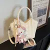 Bolso Pequeño de Cuadros Sencillo para Mujer 2025 Nuevo de Moda Bolso Cruzado Texturizado Bolso de Mano de Verano Bolso Cesta Cubo