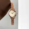 Estilo Caliente de Celebridad de Internet de Moda Transfronteriza Segunda Mano Exquisito Reloj de Cuarzo de Aleación para Mujer Lujo Ligero Nicho Alto Valor Reloj para Mujer
