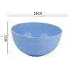 Tazón de Plástico de Paja de Trigo Transfronterizo de 13 cm Tazón de Arroz Doméstico Tazón de Arroz para Estudiantes Resistente a Caídas Tazón de Sopa Tazón Creativo para Fruta y Salsas