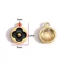 Accesorios de Joyería de Aleación para Hacer Manualidades con Forma de Gota de Aceite Bolsita de Maquillaje para Niñas Accesorios de Tacones Altos Pulsera Pendientes Colgante W507