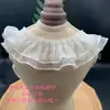 Accesorios con Adorno de Encaje para Tela de Malla Hecha a Mano para DIY, Tela Decorativa Plisada Extensa para Ropa, Tela para Dobladillo de Falda