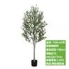 Olivo artificial de Amazon, plantación verde, árbol artificial extraíble en maceta, plantación verde falsa, adorno de piso grande para interiores.