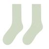 Calcetines de Primavera y Verano para Mujer de Media Caña Ins Modernos Combinables Jk Estilo Japonés Retro Apilados Color Sólido Sin Costuras Calcetines Zhuji