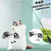 Cabeza de Repuesto para Palo Juguete para Gatos de Plumas de Avestruz de Gama Alta, Cabeza de Repuesto para Palo Juguete para Gatos de Pluma de Polilla Grande, Fuente de Fábrica de Cabezas de Repuesto de Plumas
