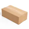 Caja de Cartón de Media Altura para Entrega Express, Caja de Embalaje Logístico Rectangular Extra Dura, Caja Corrugada Postal, Caja Logística Universal, Caja de Papel