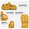 Sandalias de Verano para Exteriores Lindas Perro Chica de Playa Corazón Agujero Zapatos Cómodos Vacaciones Mujeres Eva Punta del Pie Elevación Sandalias