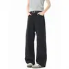 Jeans Reto Moderno Retro Cleanfit para Homens, Novo Estilo High Street Americano 2026 Calças Casuais Largas para Homens