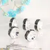 Accesorios para Joyería Hecha a Mano DIY Cuentas Espaciadoras de 6/8/10/12 mm Pulsera Colorida Rueda Espaciadora de Diamante Borde