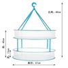 Cesto de secagem dobrável de camada única e dupla, rede de secagem de roupas, cesto de vegetais, cesto de roupas, cesto de meias, varanda