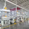 Prensa hidráulica de doble acción de cuatro columnas para estirado de chapa fina de 315 toneladas, 500 toneladas, 630 toneladas. Fabricante de prensa hidráulica de estiramiento CNC servo