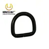 Fabricante de Accesorios de Ferretería para Equipaje Hebilla Negra D Electrodos Extractor de Alambre de Hierro No. 5 Nylon Universal